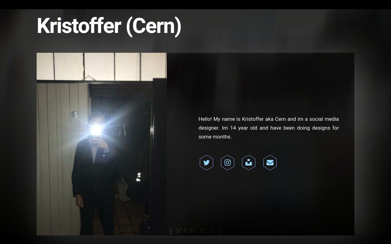 Carrd profile picture for @cern